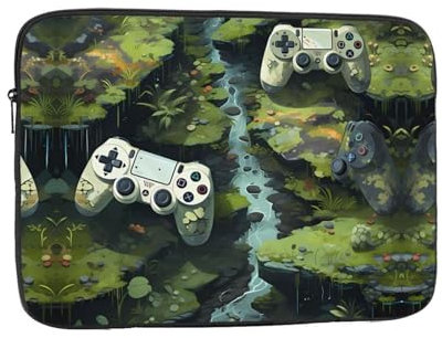 Trukd Protection:Laptop Case, Cover, Sleeve, and Bag,Anime Gamepad Notebook Briefcase 10 12 13 15 17