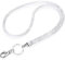 Soleebee Kartenhalter Trageband, Bling Strass Schlüsselband Lanyard mit Schlüsselring Kristall Halsband Damenkette Halskette Kit für ID-Kartenhalter Schlüsselanhänger (Weiß)