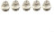 1/2 Automatic Air Vent, Automatic Bleed Valve For Radiators, Auto Cut-off Self Bleeding Radiator Valve, Widely Compatible(5pcs)