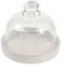 Ciieeo Mini Dessert Platte Set Keramik Kuchen Tablett Glas Deckel für Event Party Supplies