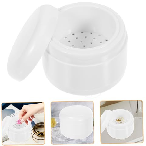 Beaupretty Battery Operated Jewelry Cleaner with Professional Mini Cleaning Machine for Jewelry Eyeglasses Watches Rings Coins Low Noise Easy to Use
