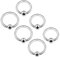 KJM FASHION 6 STK Metall Captive Bead Ring 1.6 mm 14 Gauge 8mm 5/16 10mm 3/8 4mm Nose Septum Daith Cartilage Ohrringe Tragus Piercing Schmuck 4702