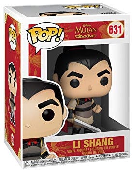 Funko Pop! Disney: Mulan - Li Shang - Vinyl-Sammelfigur - Geschenkidee - Offizielle Handelswaren - Spielzeug Für Kinder und Erwachsene - Movies Fans - Modellfigur Für Sammler und Display