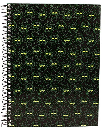 SD toys Rick Pattern Rick und Morty Spiralbuch