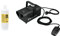 EUROLITE Set N-10 schwarz + B2D Basic Nebelfluid 1l | Kompakte 400-W-Nebelmaschine mit Kabelfernbedienung inkl. 1l Smoke Fluid