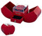 Tefola Ewige Rose Geschenkbox, Schmuck Geschenkbox, Künstliche Rose Ewige Blume Schmuck Box Mit Magnetbogen für Valentinstag Muttertag