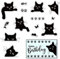 craspire Katzen-Klarsichtstempel Für Die Kartenherstellung, Dekoration, Scrapbooking, Kitty Silikonstempel Für Grußkarten, Fotoalbum, Tagebuch, Dekoration, DIY-Handwerk