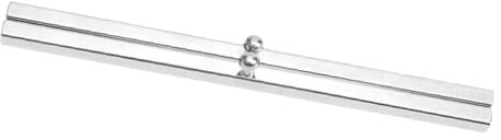 Operitacx 1paar Kalligraphie Papiergewicht Weißblech Dekorativer Briefbeschwerer Für Schreibtisch Und Langlebig Für Kalligrafie Und Chinesische Malerei