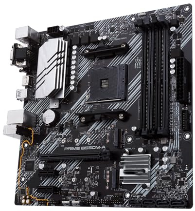 Motherboard Fit For ASUS PRIME B550M-A WIFI Motherboard Support Ryzen 5 3600 5600 5700 5800X3D CPU DDR4 4866MHz 128GB HDMI NVME M.2 AM4 Mainboard