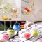 Uten Lot de 20 pcs Boules de Noël Transparente à Remplir en Plastique Suspension pour Christmas Noël Anniversaire Mariage Enfants Cadeaux Fête Décorations (20pcs*8cm)