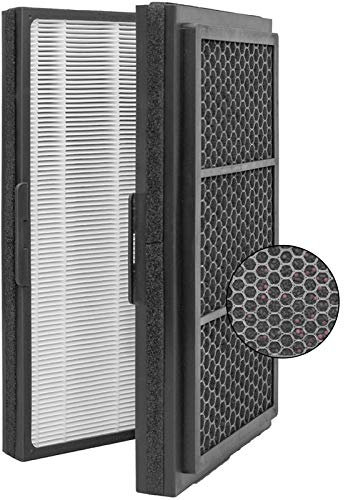 Lhari Pro Smokestop Filter Compatible with Blueair Pro M, Pro L, Pro XL Air Purifiers, Particle & Carbon Folding Filter, Dust, Pollen, Smoke Removal