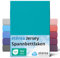 etérea Jersey Spannbettlaken 100x200cm - 120x200cm Ocean bis 25 cm Höhe - 100% Baumwolle Spannbetttuch Oekotex - Bed Sheets Leintuch Bettbezug - Bettlaken 100x200 cm - 120x200 cm - Blau