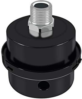 Air Compressor Silencer, Air Compressor Filter Replacement Parts, Air Compressor Muffler Accessories with 1/2,3/8,1/4(20mm,16mm,12mm) Thread (1/2 (20mm) Thread)