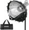 LAPGOOD Softbox Beauty Dish EQ60 Bowens Diffusore Pieghevole con Griglia, set Rapido, Doppio Design in Tessuto Morbido con Borsa per il Trasporto,Compatibile con Flash e Luci Video
