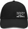 Huuraa Cappy Mütze Papa mit Herz Geschenk Black/Light Grey Papa Präsent