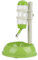 Cyrank Pet Standing Water Dispenser, Non Spill Cat Dog Standing Food Bowl Dogs Feeding Station Automatically Feeding Water Height Adjustable Dog Kennel Drinker Container for Dogs (Green)