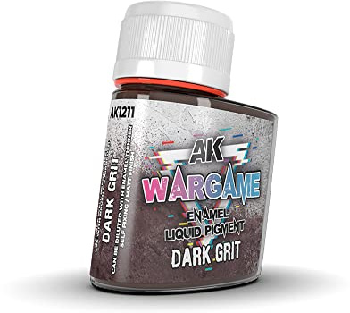 AK WARGAME LIQUID PIGMENTS AK1211 Dark Grit (35ml)