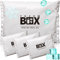 THERM BOX Profi Kühlakku für Kühlbox Set 4 Stück Groß 450g Wiederverwendbar Kühlpad Kühlpack Kühlbeutel Kühlkissen Weiß