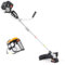 Wiltec Attrezzo multifunzione da giardinaggio - Tagliaerba, Tagliabordi, Decespugliatore - motore a benzina, 1,9kW