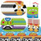 61Pcs Toy Birthday Decoration Set, Kids Party Supplies - Boys & Girls Decorations, Includes Plates, Cups, Tissues, Tablecloth (20 Guests)