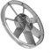 Poulie de roue triangulaire à rainure unique, tête de machine de courroie de compresseur d'air pour courroie triangulaire de type A, poulies à rainure unique pour courroie trapézoïdale
