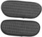 HONMEET 2Pcs Absorbent Water Drip Catcher Tray for Refrigerator Dispenser Easy Installation Drip Mat for Kitchen Worktop Compatible with Various Fridge Models Grey Checkered