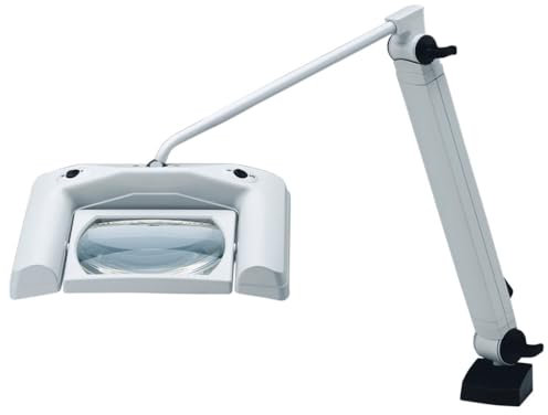Waldmann Lupenleuchte SNLQ 54/2 mit Segmentschaltung 3 dpt auch in ESD grau