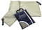 Iseaa 2er Set Mikrofaser Handtücher extrem saugfähig antibakteriell leicht Sporthandtuch Badetuch Saunatuch Strandtuch Yoga Tuch Microfaser Handtuch 200x100cm + 30x50cm Olivgrün