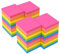 ZCZN Haftnotizen Sticky Notes Selbstklebende Haftnotizzettel Klebezettel 48 Blöcke x 100 Blatt, 76 x 76 mm in 6 Neonfarben