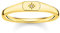 THOMAS SABO Ring Stern gold vergoldetes Silber TR2314-414-14-56