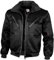 Qualitex - Pilotenjacke 4 in 1 - Kragen und Ärmel abtrennbar - mehrere Farben (7XL, Schwarz)