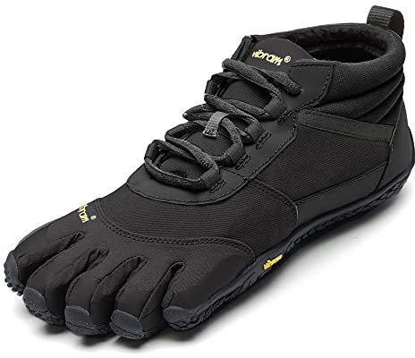Vibram Women's V-Trek Black Insulated Hiking Shoe 40 M EU (8.5-9 M US)