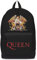 Rocksax Queen Backpack - Crest, Unisex Rucksack, Black,