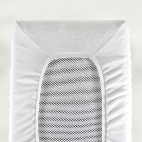 DK Glovesheet, For Prams and Small Cribs, fits Snuzpod* 1,2,4, Silver Cross* Kensington. Up to 80 x 40cm. White