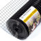 AggFencer 40,6cm x 3,4m schwarzes Hardware, 1,3mm Drahtstärke 12,7 x 12,7mm Maschengröße PVC-beschichtetes Drahtgeflecht, Vinylbeschichteter Zaun, Gartenpflanzenzaun, Hühnerstall