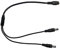 Domasvmd Cable divisor de alimentación DC5.5 x 2.1 mm, 5.5 x 2.1 mm, 1 hembra a 2/3/4/5/6/8 macho, cable adaptador para routers altavoz hembra a macho DC5521 cable de conexión