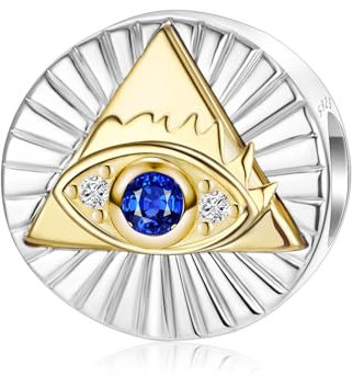 Böser Blick Charms für Pandora Charms Böser Blick mit Pyramide