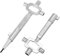 QWORK® 2 Piezas Llave De Construcción Universal, Multi Propósito Cilindro Calibre, La Llave Maestra, Aleación De Zinc