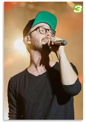 NLiangJi Mark Forster Musikalbum-Poster, Raumdekoration, bedruckte Leinwand, Poster, 30 x 45 cm, ungerahmter Stil