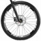 Decalart Kit adesivi per Cerchi Ruote Bici Mtb corsa sport 26 27,5 28 29 Pollici completo 2 ruote decalcomanie sticker filetto strisce L001 (010 Bianco, 27,5 Pollici)