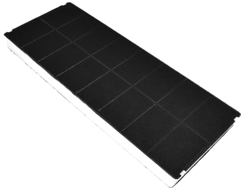 2x AllSpares Aktivkohlefilter für Dunstabzugshauben geeignet für Bosch DHZ3406, DHZ3405, 00296178, 296178 | Siemens LZ34500, LZ34501 | Neff Z5143X0 | Constructa CD53030 | 420x165x30mm