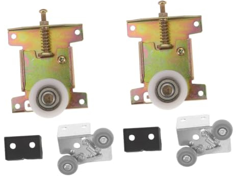 ULTECHNOVO Sliding Door Roller Wheel for Wardrobe and Cabinet, Smooth Operation with Steel and Nylon Reinforced Materials, for DIY Fitted Sliding Door Wardrobe Applications