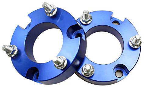 JINGLINGKJ 32 mm Abstandshalter für Vorderradaufhängung, Lift-Up-Kits für Hilux Vigo 2004–2019, Raise-Adapter, Stoßdämpfer, Federbeinfedern, 2 Stück (vorne)