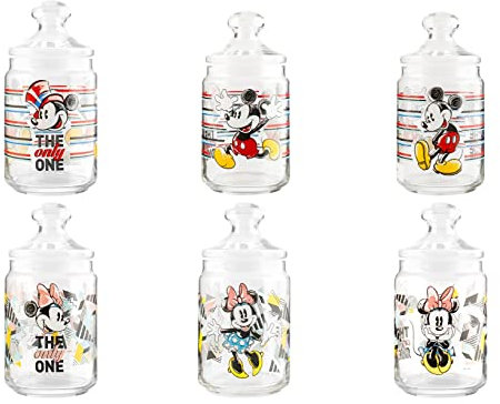 H&H Mickey The Only One Barattolo in Vetro, Lt1