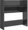 vidaXL Wand Schuhschrank Schuhregal Schuhablage Regal Schrank Schuhständer Wandregal Hängeschrank Schuhaufbewahrung Hochglanz-Grau 60x18x60cm Holzwerkstoff