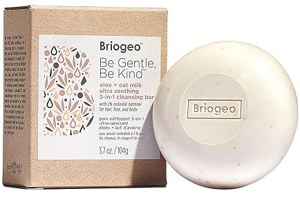 Briogeo Be Gentle, Be Kind Aloe + Oat Milk 3-in-1 Cleansing Bar