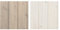 TIMBELA Lot de produits de protection pour la peinture des maisons en bois intérieur et extérieur – 10 l de produit de protection blanc + 10 l de produit de protection gris + CADEAU lots de pinceaux