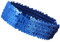 SOLUSTRE Elastische Pailletten Stirnband Glitzer Sport Haarband 20er Jahre Haarschmuck Kopfschmuck Kopfbedeckung Schweißband für Damen Mädchen Kosmetik Make Up Yoga Fitness kopfband damen