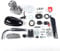 Frederimo 2-Takt Fahrradmotor Kit, 100CC Motorisierte Conversion Kit Gas Moteur Fahrrad Benzin Hilfsmotor Bike Engine Kit für die meisten 26/28 Motorisierte Fahrräder