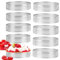 10 Stampini Per Mousse Per Tartellette, Stampi Tartellette In Acciaio Inox Da 8 Cm, Anelli Dessert Traforati Anello Mousse, Per Preparare Torte, Ciambelle, Mousse,Fai Da Te Con Tua Famiglia. (8 Cm).